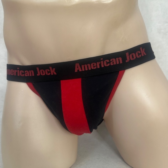 American Jock Jock 32-40" waist Cotton / nylon / spandex No size or fabric tags - Picture 5 of 5